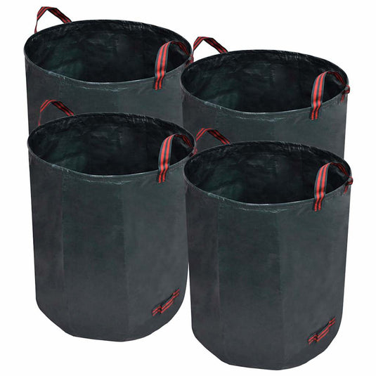 Vidaxl tuinafval zak groen 272l 150 g vierkante meter (4 stuks)
