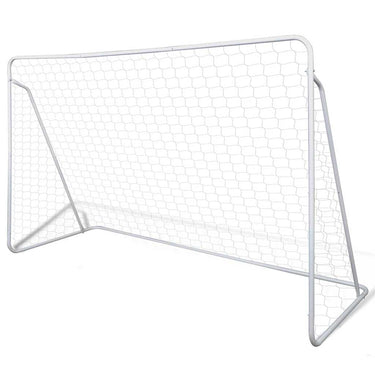 Vidaxl voetbaldoelset hoogwaardig 240x90x150 cm staal