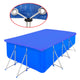 Vidaxl zwembadhoes rechthoekig 90 g m² 540x270 cm pe