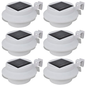 Vidaxl solar buitenlampset 6 stuks wit