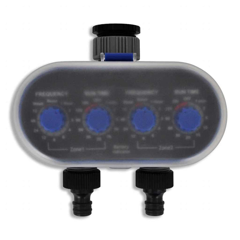 Load image into Gallery viewer, Vidaxl elektrische irrigatie watertimer (2 uitgangen)
