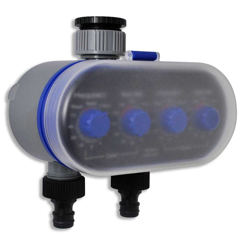 Load image into Gallery viewer, Vidaxl elektrische irrigatie watertimer (2 uitgangen)
