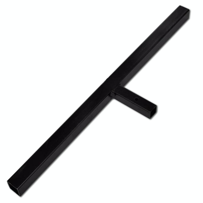 Load image into Gallery viewer, Vidaxl grondboor met handvat en schroefkop (dubbele schroef) 120 mm (zwart)

