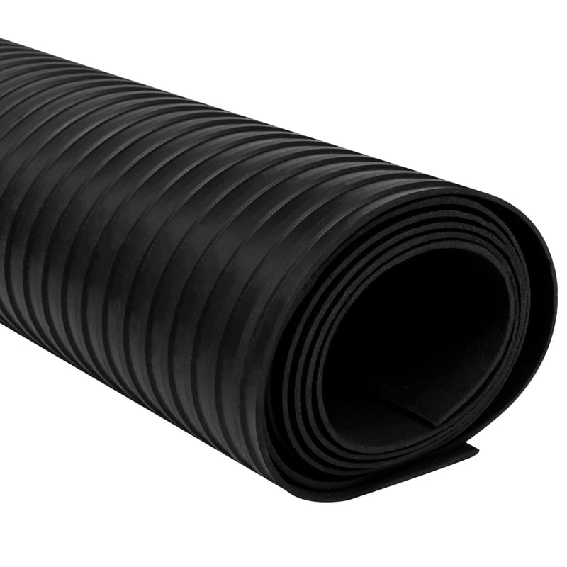 Load image into Gallery viewer, Vidaxl rubberen anti-slip vloermat 2x1m breed geribbeld
