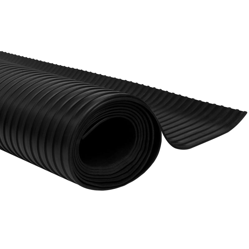 Load image into Gallery viewer, Vidaxl rubberen anti-slip vloermat 5x1m breed geribbeld
