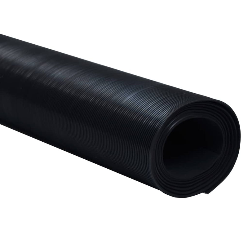 Load image into Gallery viewer, Vidaxl rubberen anti-slip vloermat 2x1m fijn geribbeld
