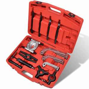 Vidaxl hydraulische lagertrekker en -afscheider 25 delig