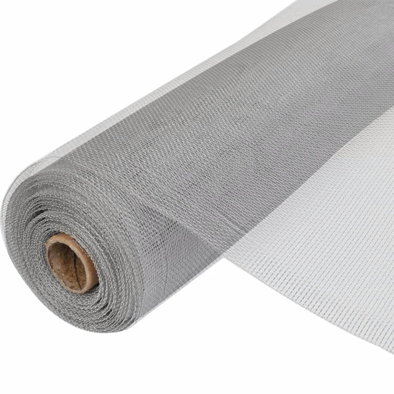 Load image into Gallery viewer, Vidaxl gaas 100x1000 cm aluminium zilverkleurig
