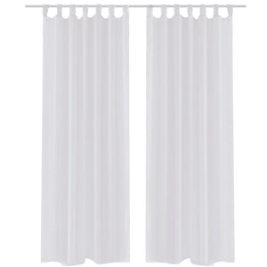 Vidaxl gordijn wit 140x245 cm (2 stuks)