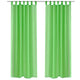 Vidaxl gordijn appelgroen 140x225 cm (2 stuks)