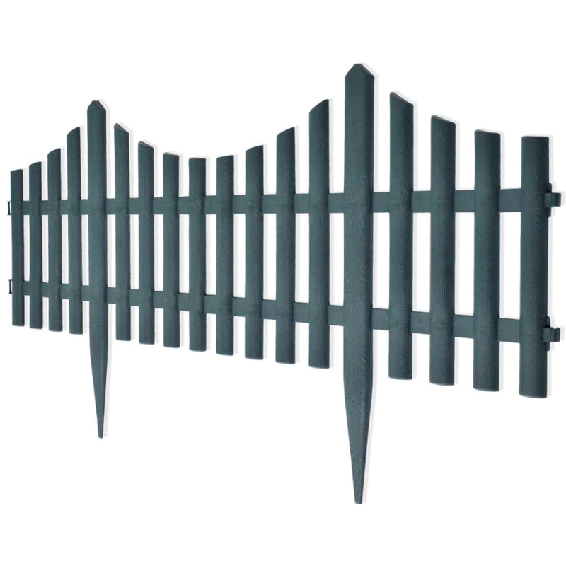 Load image into Gallery viewer, Vidaxl gazonranden 17 st 10 m groen
