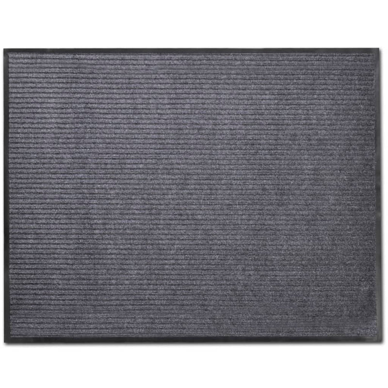 Laden Sie das Bild in Galerie -Viewer, Vidaxl deurmat 90x150 cm pvc grijs

