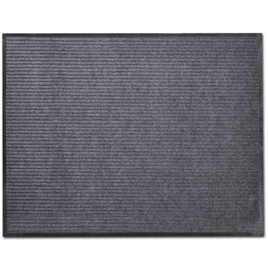 Vidaxl deurmat 120x180 cm pvc grijs