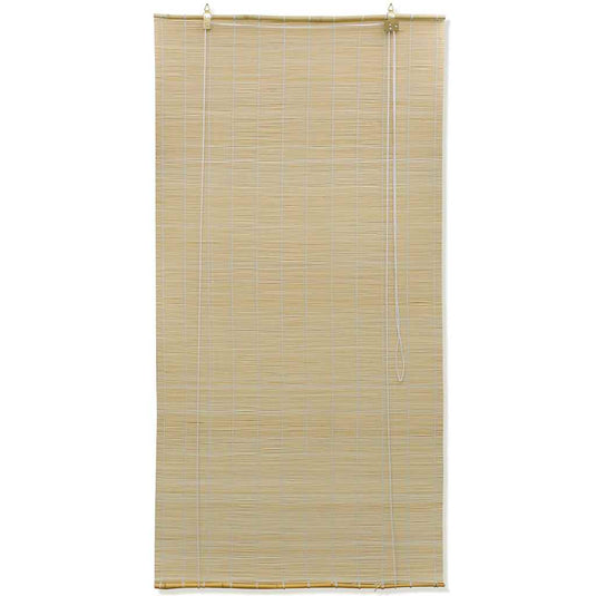 Vidaxl rolgordijn 80x160 cm bamboe natuurlijk