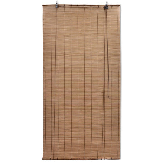 Vidaxl rolgordijn 150x220 cm bamboe bruin