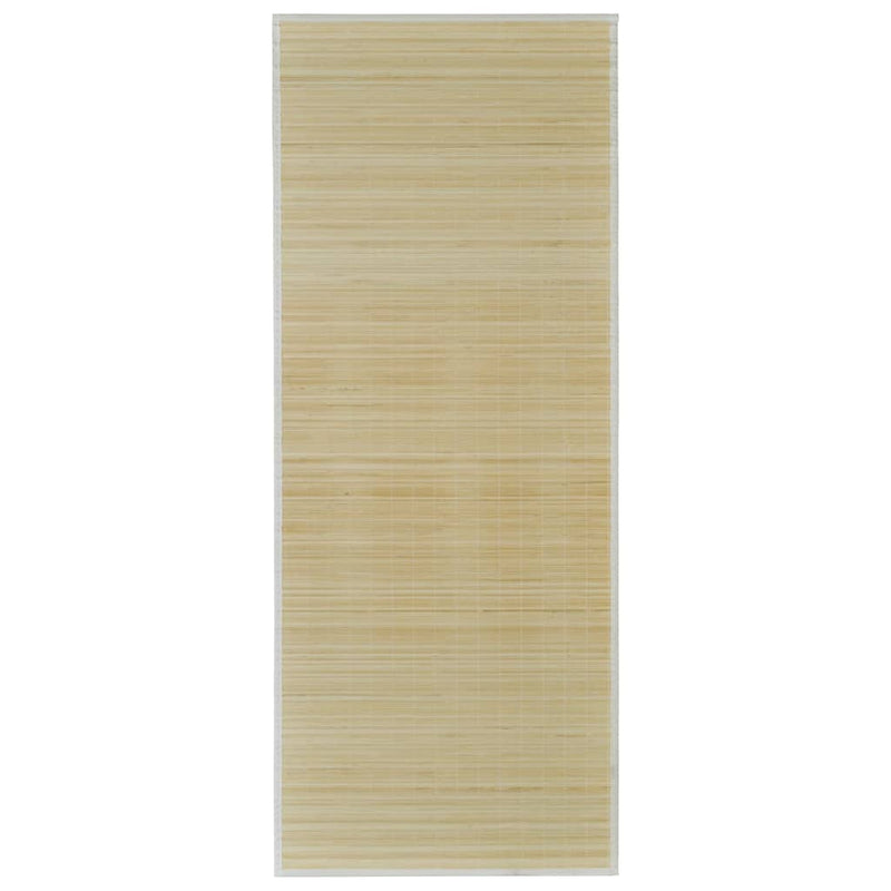 Load image into Gallery viewer, Vidaxl tapijt rechthoekig 80x200 cm bamboe naturel
