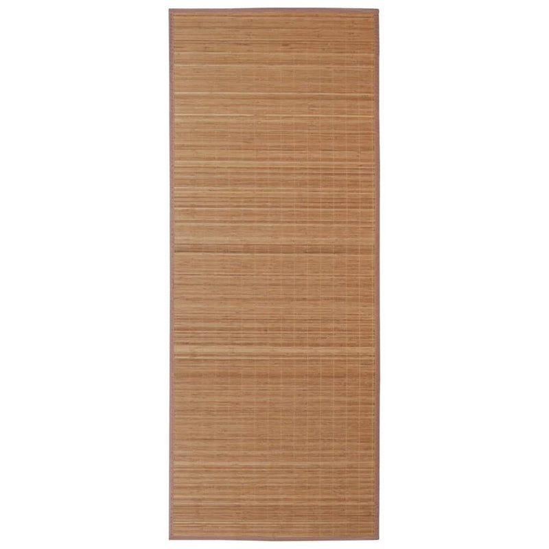 Load image into Gallery viewer, Vidaxl tapijt rechthoekig 150x200 cm bamboe bruin
