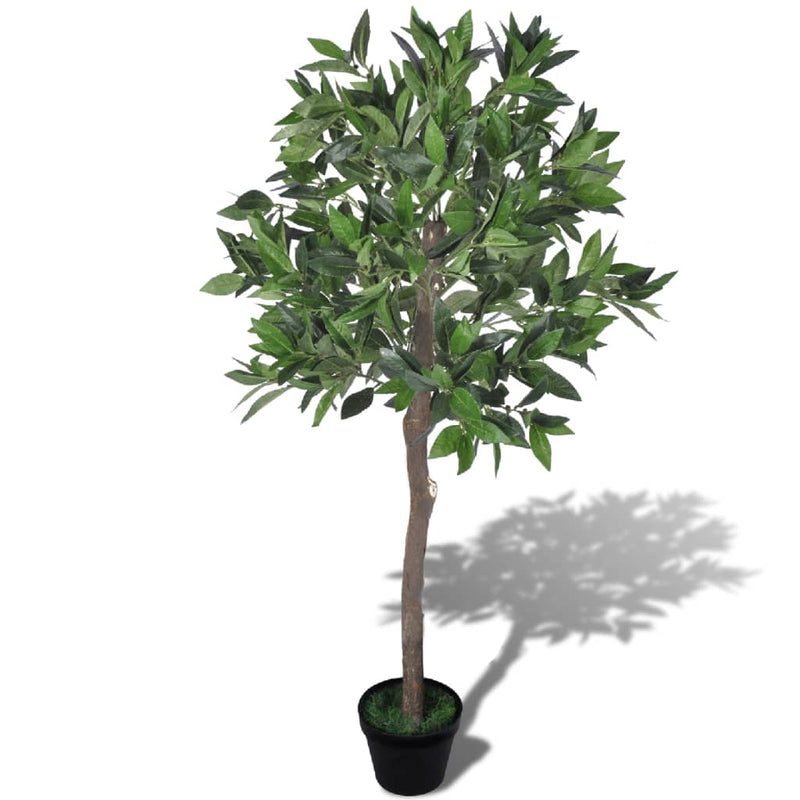 Load image into Gallery viewer, Vidaxl kunst laurierboom met pot 120 cm
