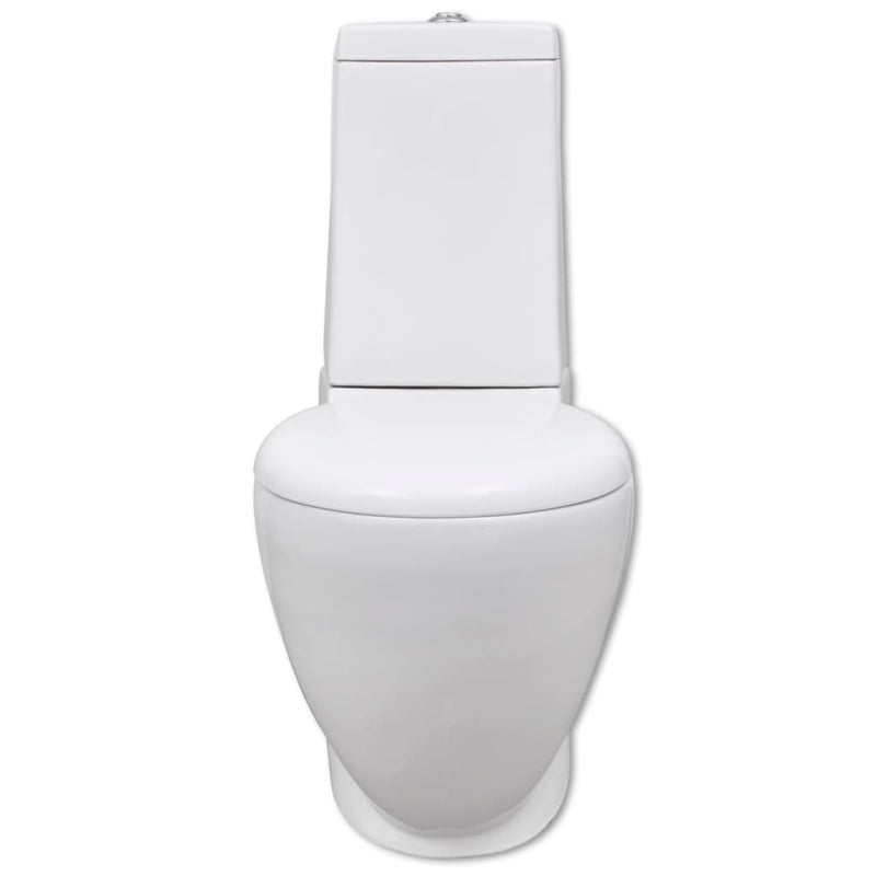 Load image into Gallery viewer, VidaXL Toileten bidetset keramiek wit

