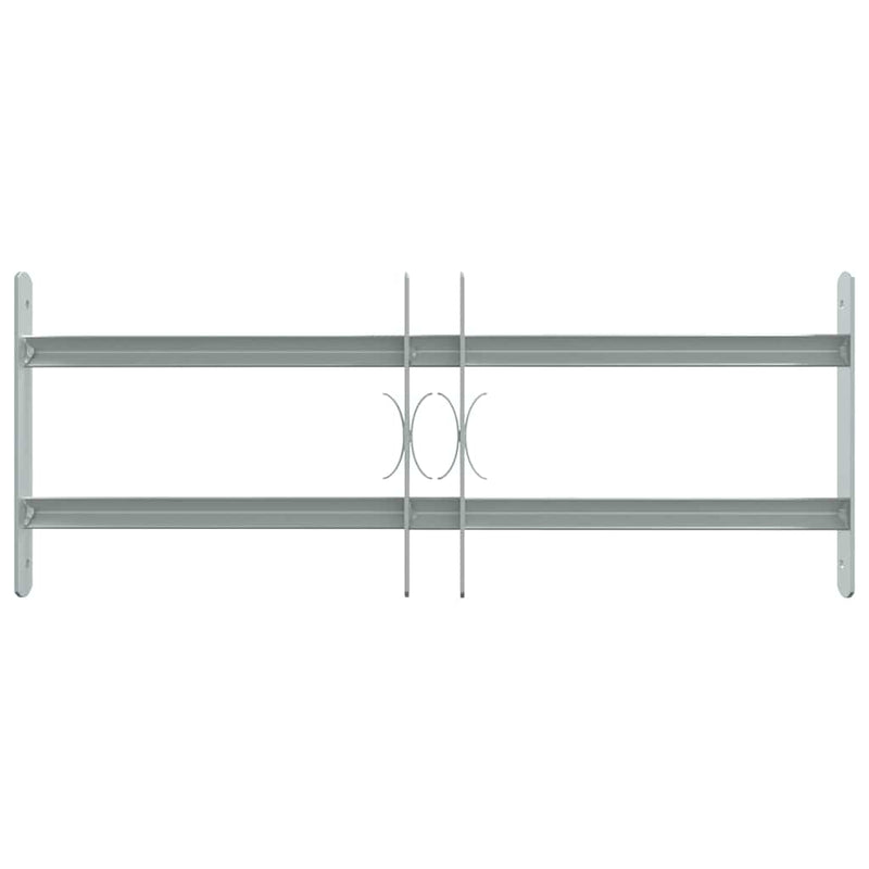 Load image into Gallery viewer, Vidaxl raambeveiliging verstelbaar met 2 dwarsstangen 500-650 mm
