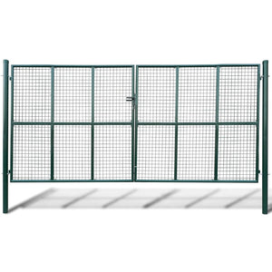 VidaXL Tuinpoort (gevlochten 415 x 225 cm 400 x 175 cm)