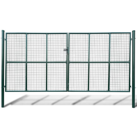 VidaXL Tuinpoort (gevlochten 415 x 225 cm 400 x 175 cm)