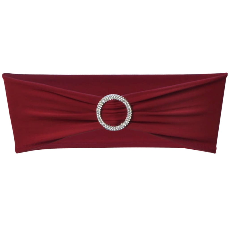 Load image into Gallery viewer, Vidaxl decoratief stoellint met een diamant 25 stuks (wijnrood)
