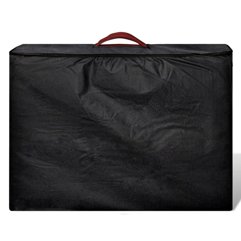 Load image into Gallery viewer, Vidaxl massagetafel inklapbaar met houten frame (vier delen rood)
