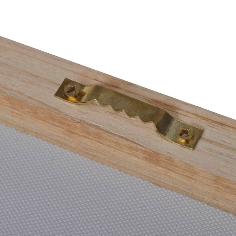 Load image into Gallery viewer, Vidaxl canvas muurdruk set zandstrand met hangmat 200 x 100 cm
