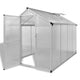 VidaXL Tuinkas met basisframe 4,6 m² versterkt aluminium