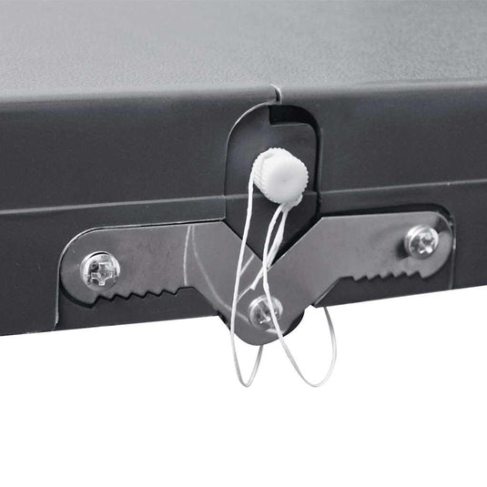 Vidaxl campingset inklapbaar lichtgewicht 120x60 cm aluminium grijs