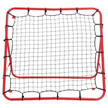 Vidaxl voetbal kickback rebounder verstelbaar 100x100 cm