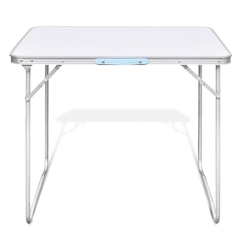 ギャラリービューアに画像をロードする, Vidaxl campingtafel inklapbaar met metalen frame 80 x 60 cm
