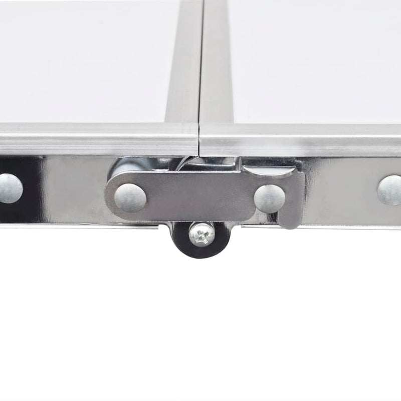 Load image into Gallery viewer, VidaXL Campingtafel in hoogte verstelbaar met 6 krukken 180x60 cm
