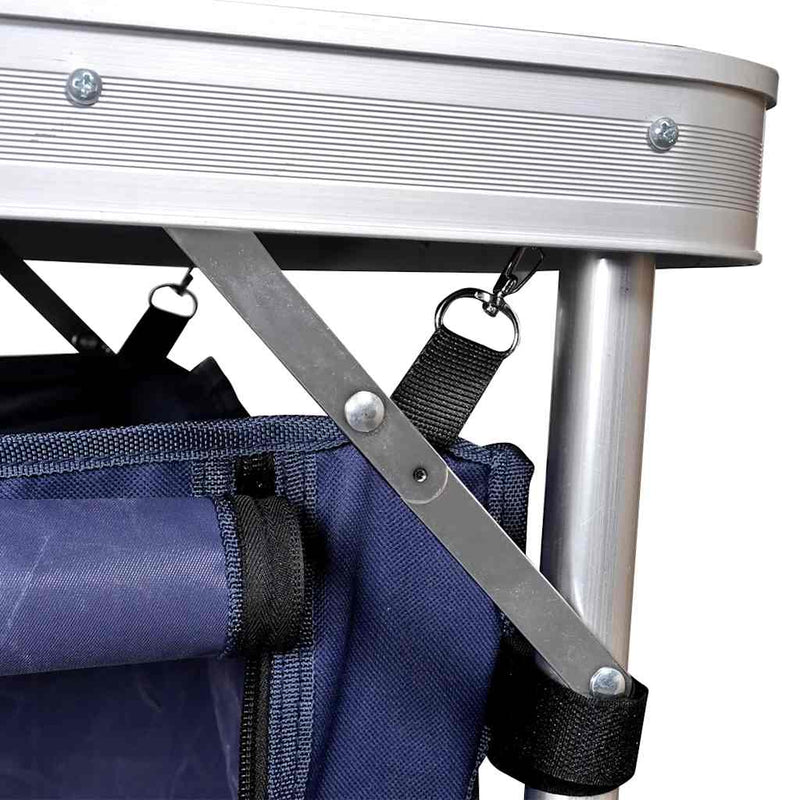 Chargez l'image dans la visionneuse de la galerie, Vidaxl campingkastje met aluminium frame
