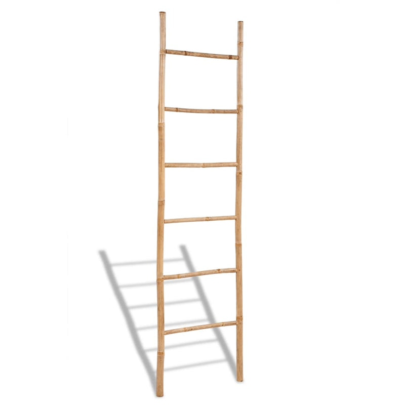 Load image into Gallery viewer, Vidaxl handdoekenladder met 6 sporten bamboe
