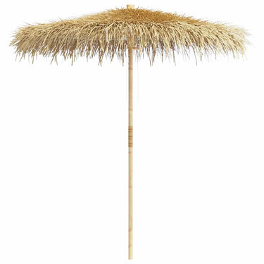 Vidaxl parasol van bamboe met dak van bananenbladeren 270 cm