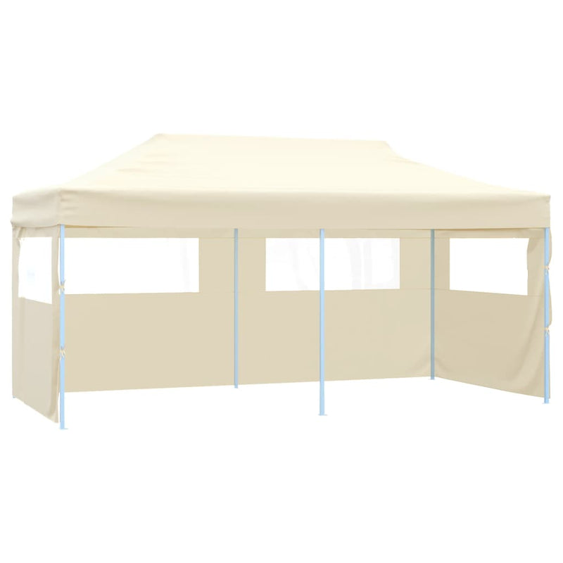 Load image into Gallery viewer, VidaXL Partytent pop-up inklapbaar 3x6 m crème
