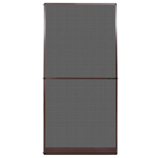 Vidaxl hordeur met scharnieren bruin 120 x 240 cm