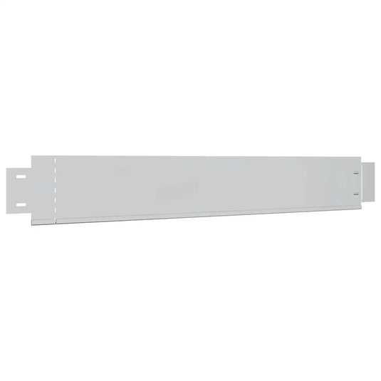 Vidaxl 5 st grasboord flexibel 100x14 cm gegalvaniseerd staal