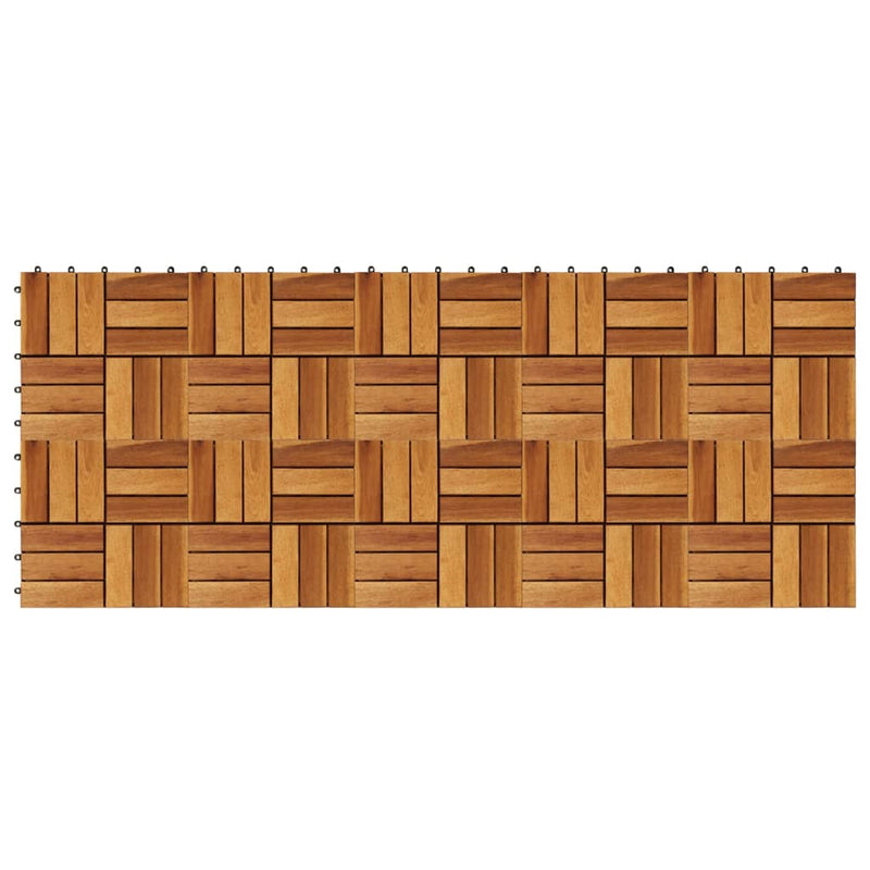 Load image into Gallery viewer, Vidaxl terrastegels acaciahout 30 x 30 cm (10 stuks)
