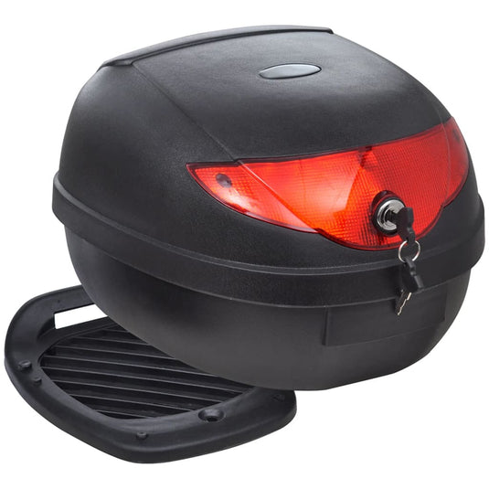 Vidaxl topkoffer voor motor 36 l voor 1 helm