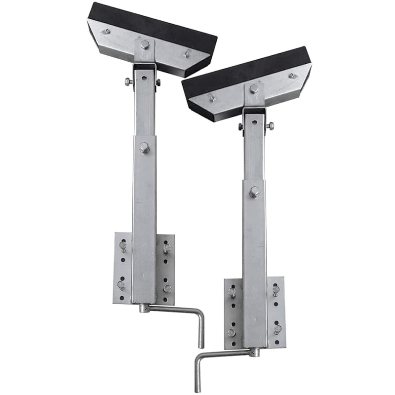 Load image into Gallery viewer, VidaXL Stalen frame ondersteuning voor de boot aanhanger 63-88 cm (set van 2)
