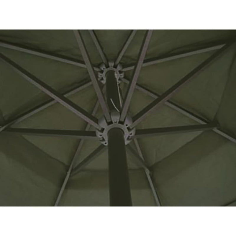 Load image into Gallery viewer, VidaXL Parasol met draagbare voet aluminium (groen)
