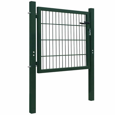 Vidaxl 2d hekpoort (enkel) groen 100x80 cm