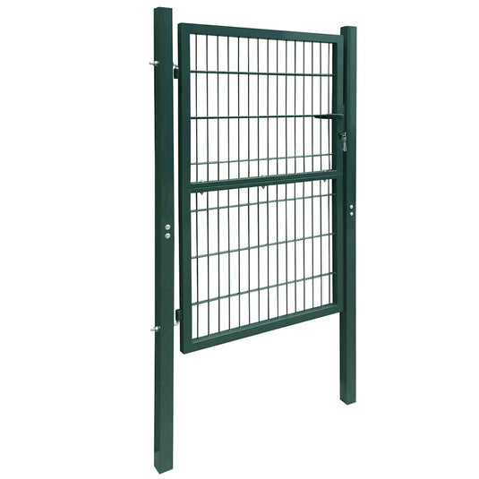 Vidaxl 2d hekpoort (enkel) groen 100x140 cm