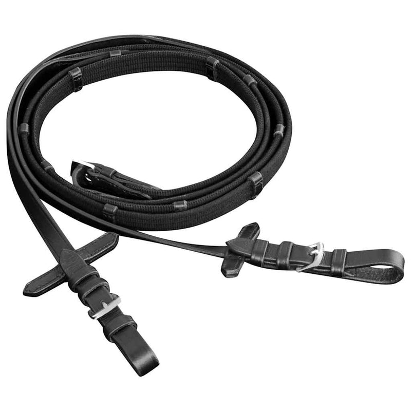 Chargez l'image dans la visionneuse de la galerie, Vidaxl hoofdstel leer met gecombineerde neusriem, teugels en bit zwart full
