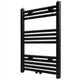 Vidaxl radiator handdoekenrek recht 500x764 mm zwart