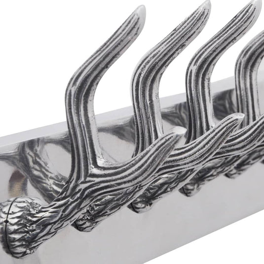Vidaxl aluminium kapstok zilverkleurig