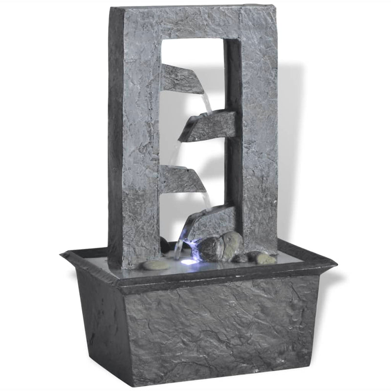 Load image into Gallery viewer, Vidaxl binnenfontein met led-licht polyresin
